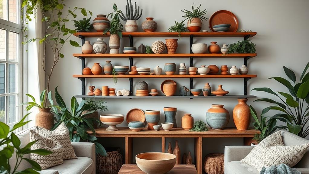 artisanal ceramic home accents