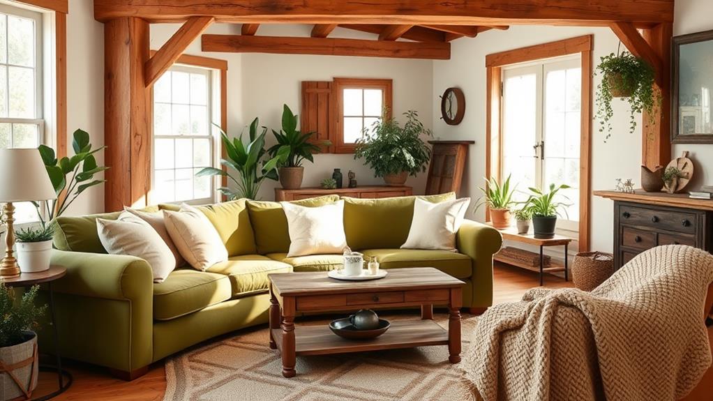 charming rustic home ambiance