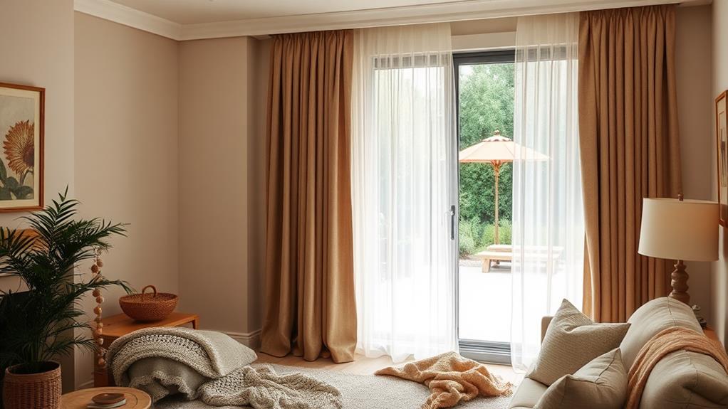 comfortable window treatment options