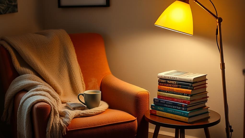 cozy corner for reading