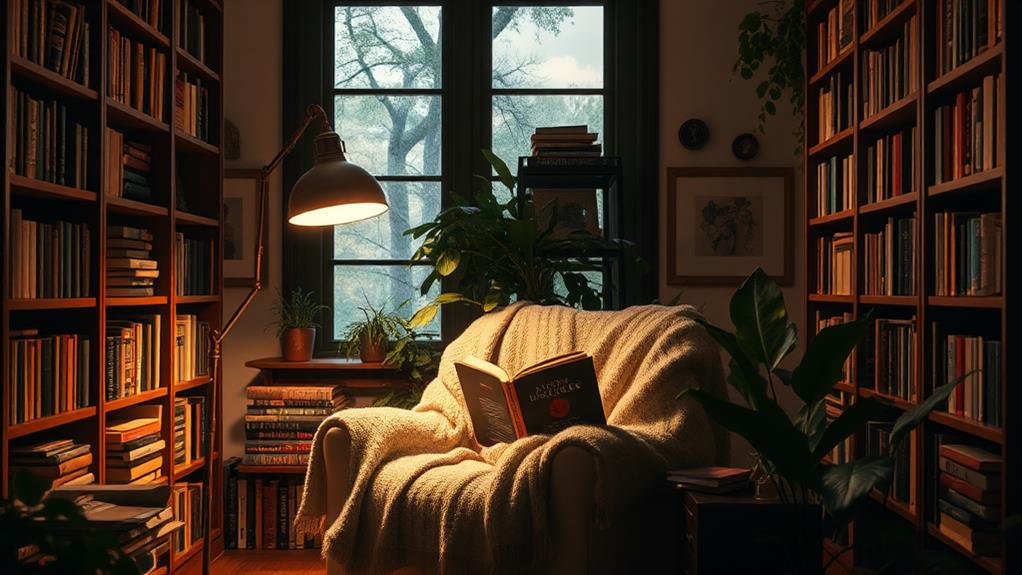 cozy corner for reading