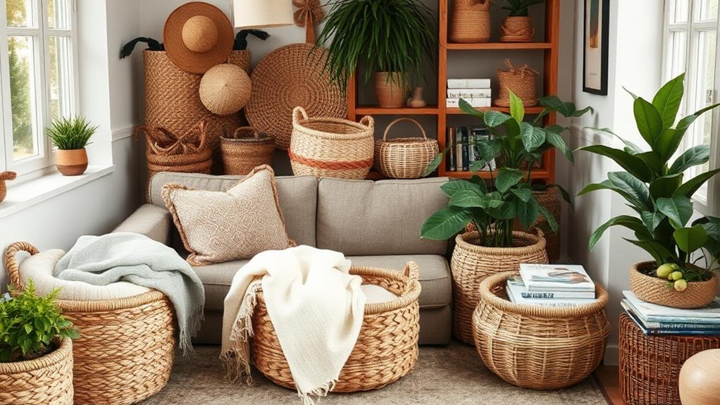 decorative basket usage tips