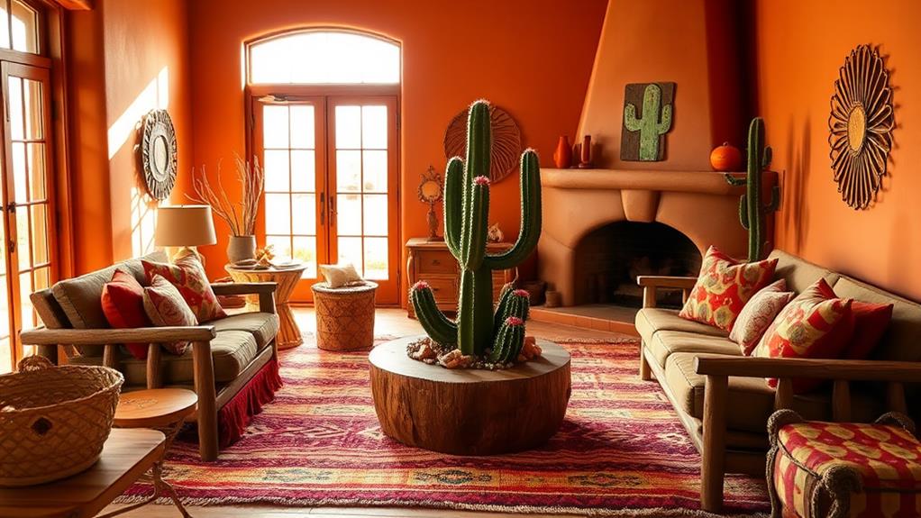 desert inspired vibrant hues