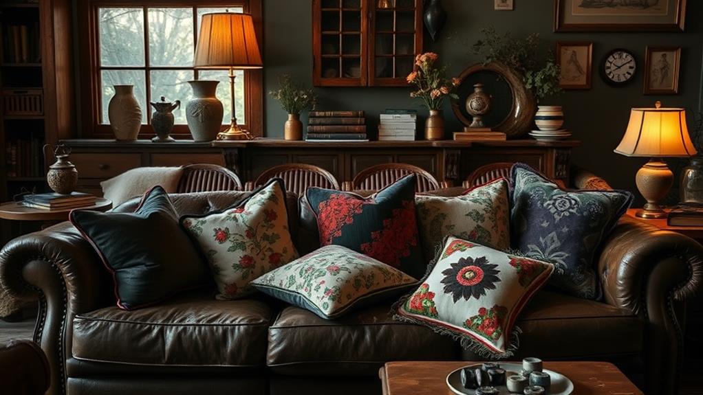 diverse decorative cushion styles