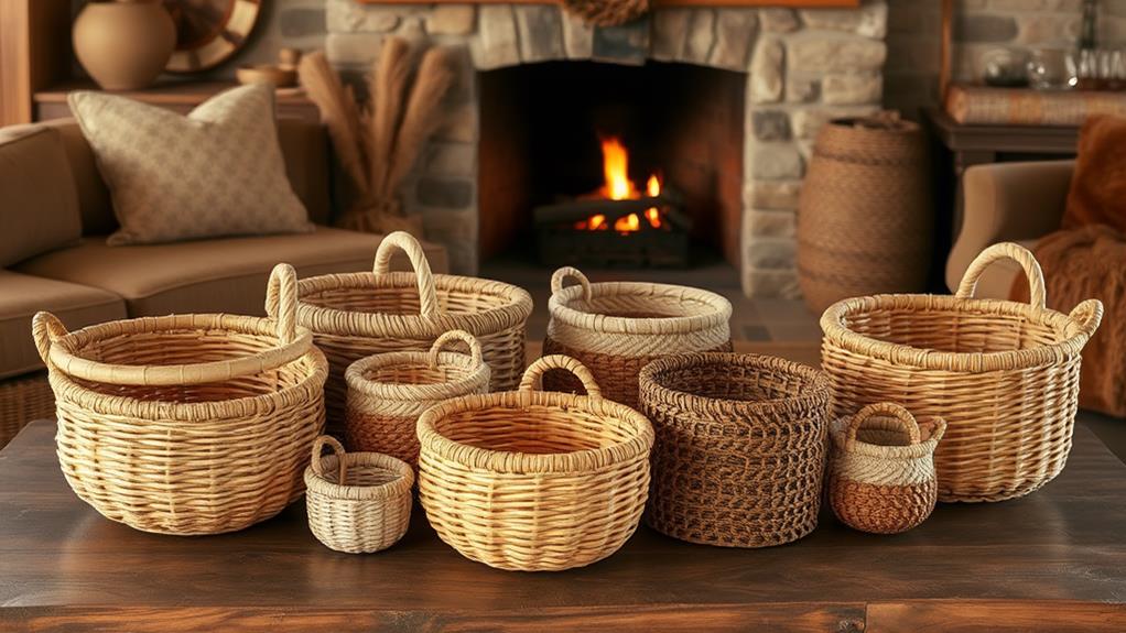 handcrafted woven basketry artistry