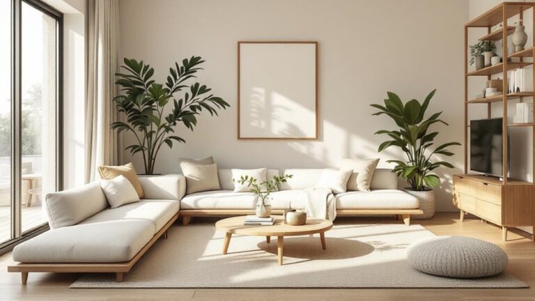 japandi living room inspiration