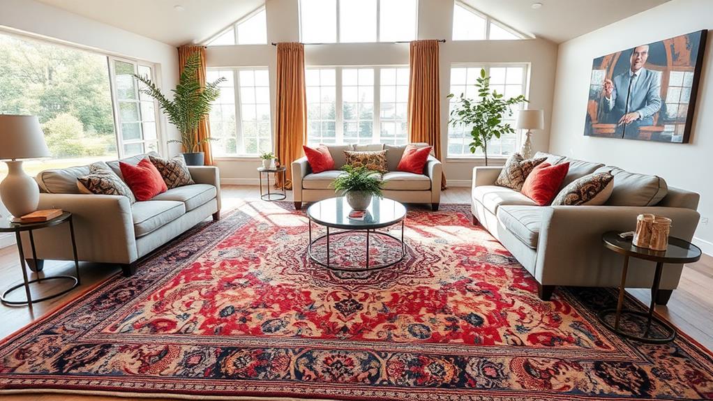 large area rugs selection