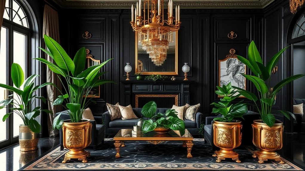 luxurious botanical decor options