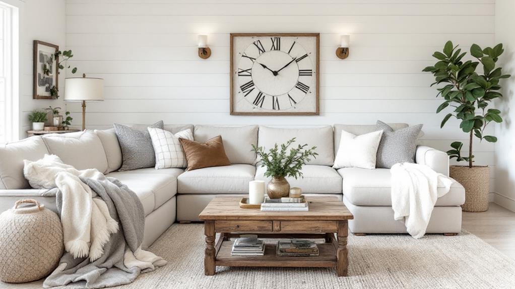 modern farmhouse living room inspiration