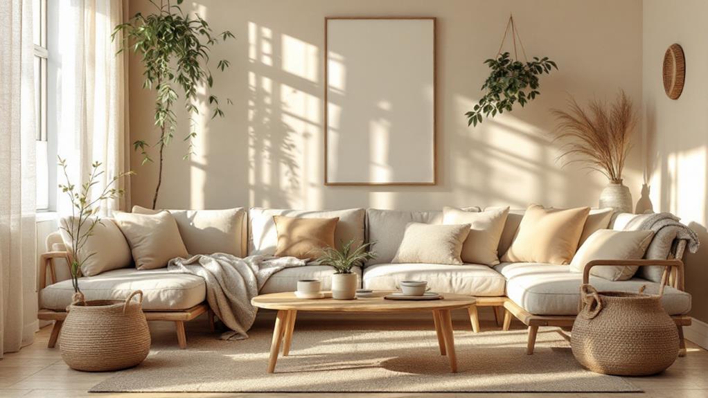 natural inspired living room decor