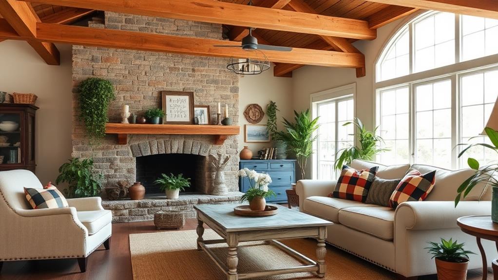 rustic decor and charm