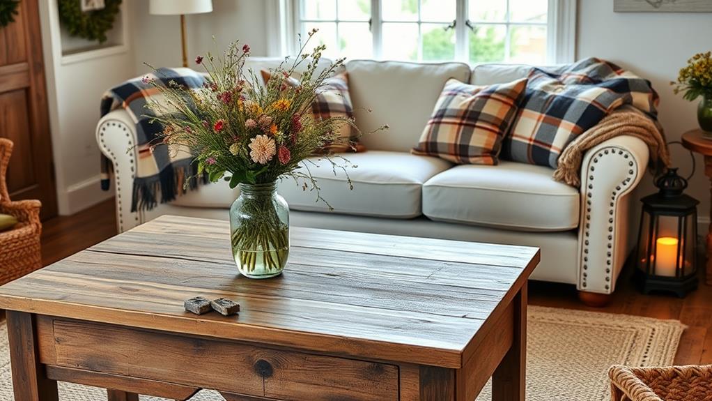 rustic farmhouse coffee tables