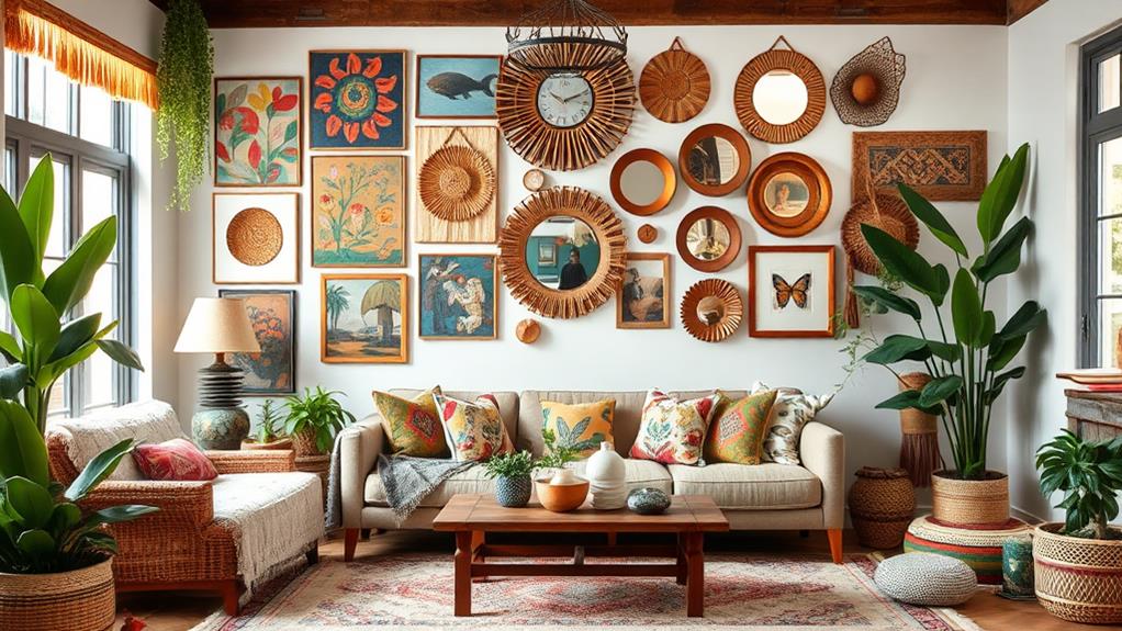 unique artistic wall displays