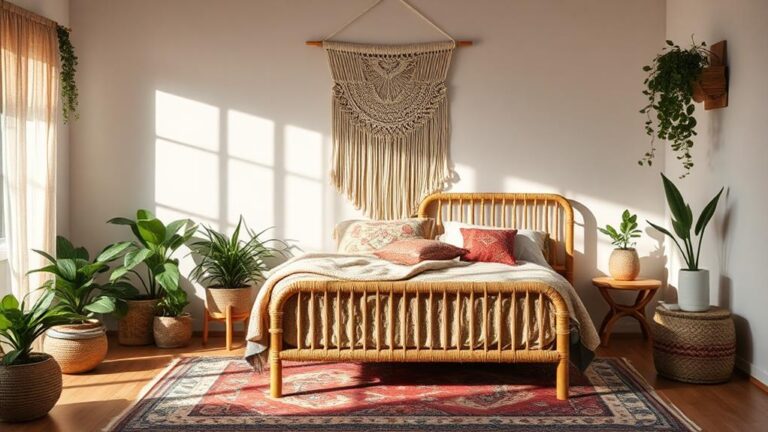 bohemian bedroom decoration inspiration