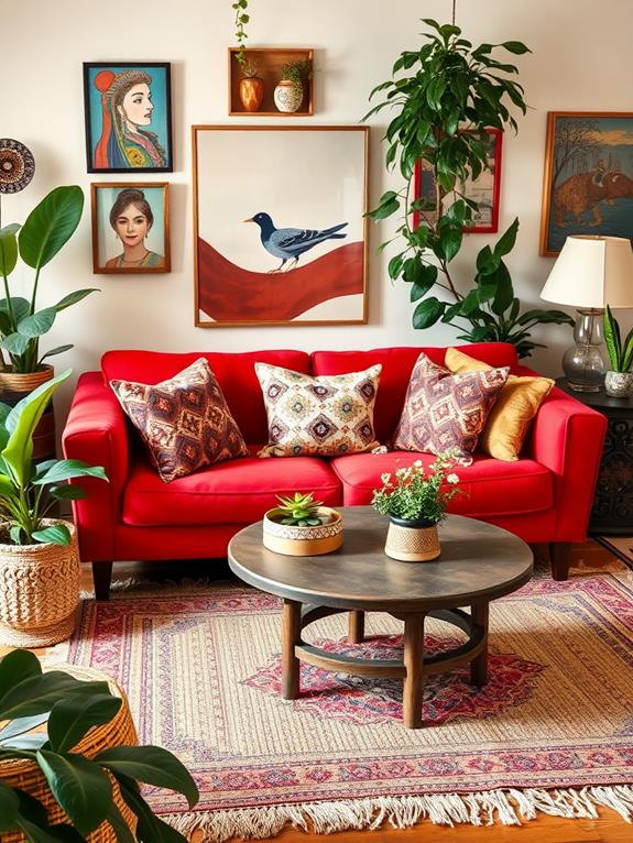 bohemian eclectic aesthetic style