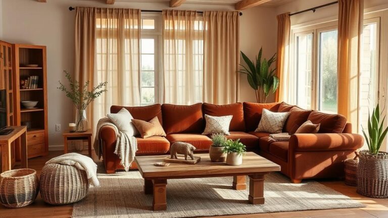 brown living room inspiration