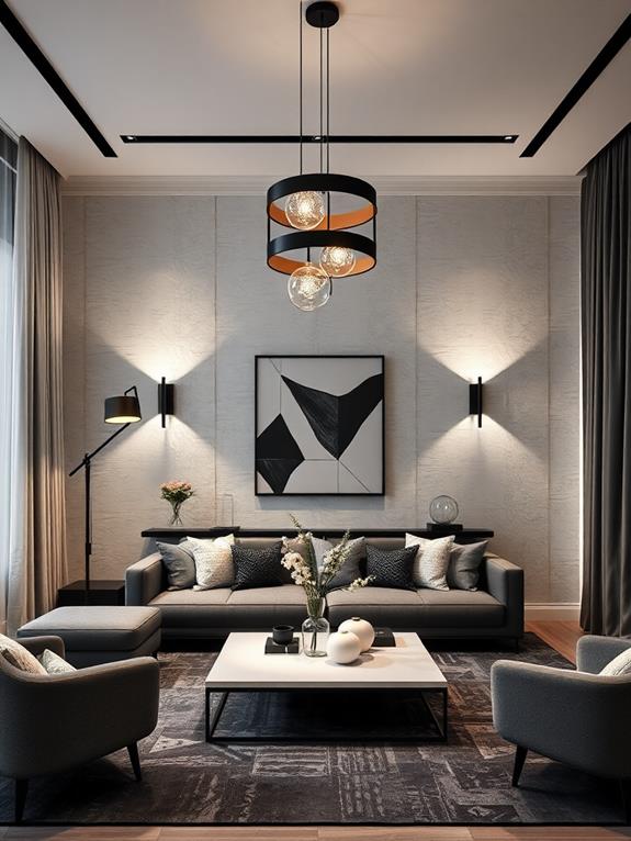 chic illuminating design elements