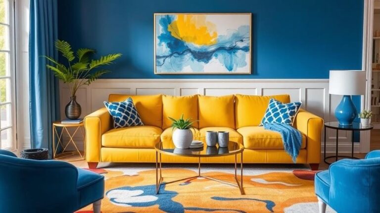 colorful living room inspiration