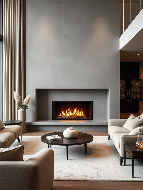 contemporary hearth design inspiration