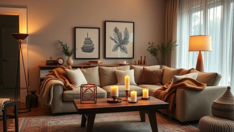 cozy living room lighting ideas