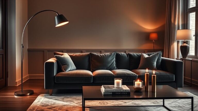 creative living room lighting