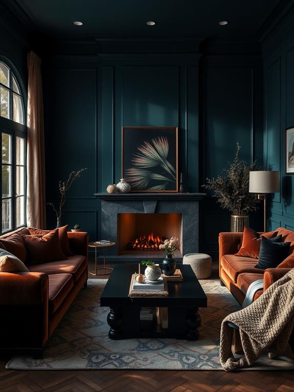 dark teal aesthetic ideas