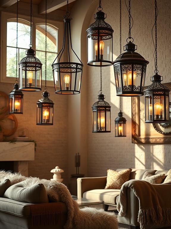 decorative lantern style lighting