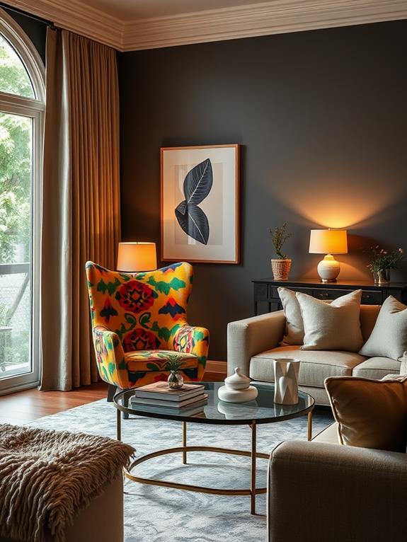 distinctive stylish accent chairs