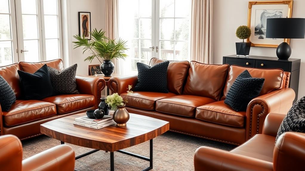 22 Black And Brown Living Room Decor Ideas