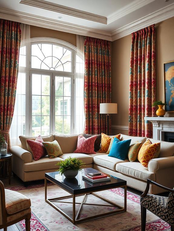 dramatic window treatments