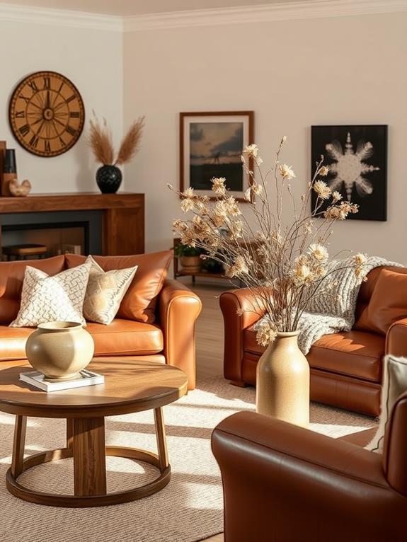 elegant brown home accents