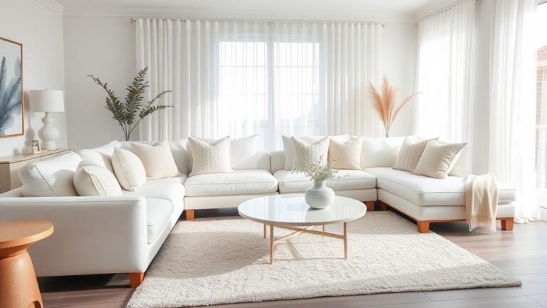 elegant white living room designs