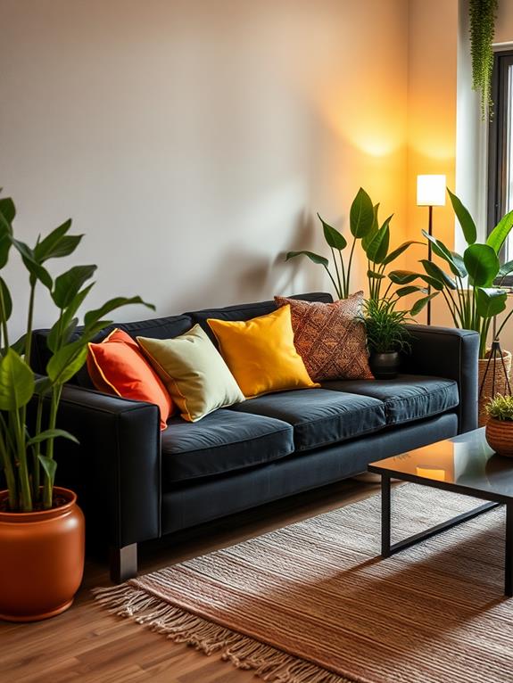 enhance space with plants