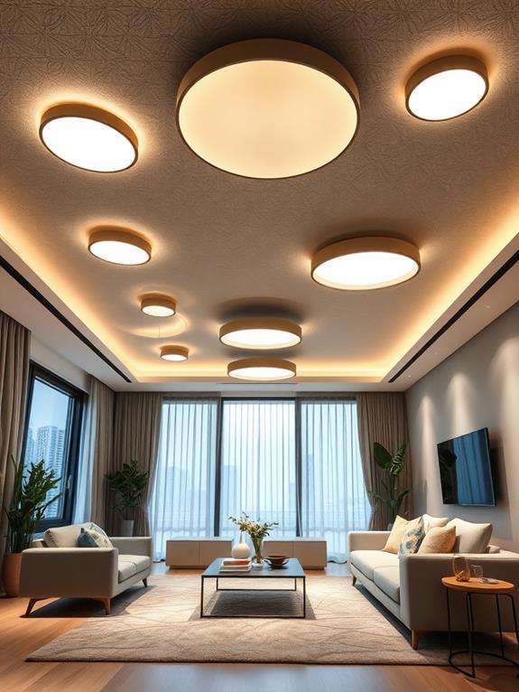 intelligent ceiling light fixtures