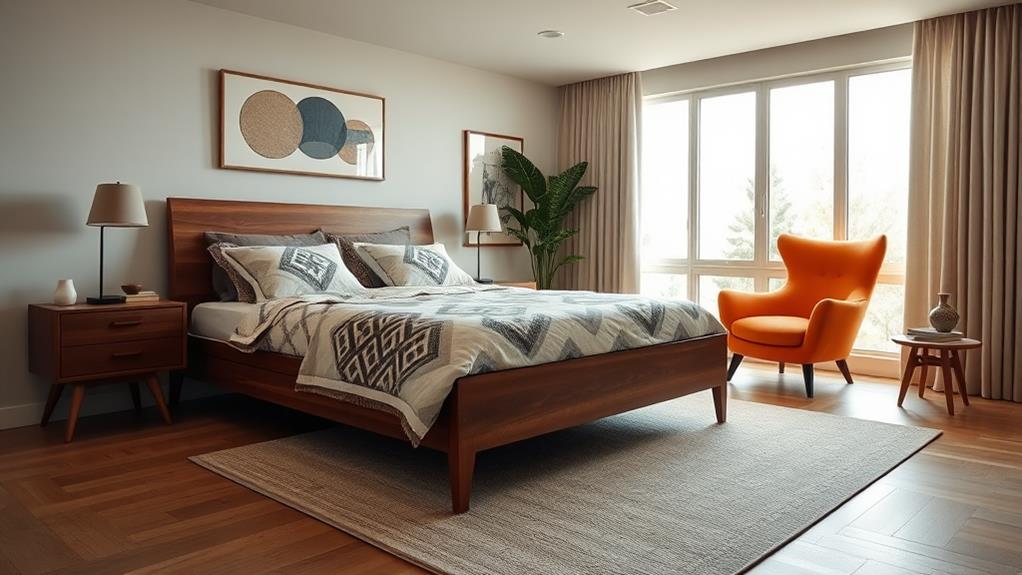 22 Mid-Century Modern Bedroom Design Ideas