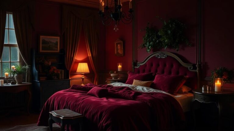 moody romantic bedroom inspiration