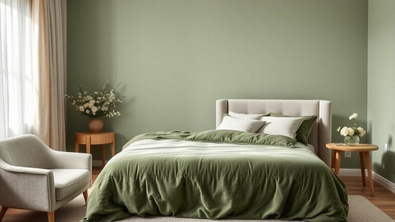 sage green bedroom inspiration