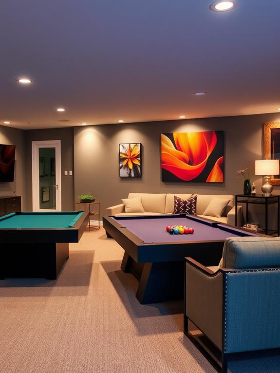 stylish entertainment space design