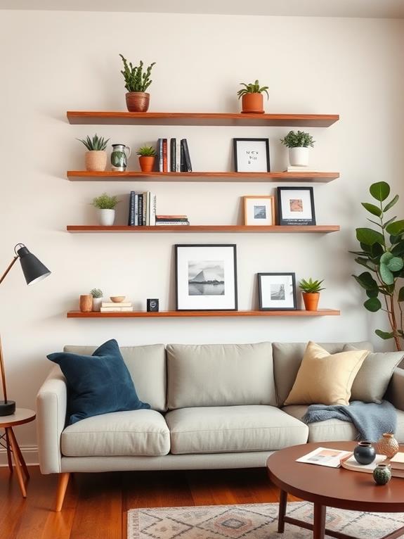 stylish wall mounted storage solutions