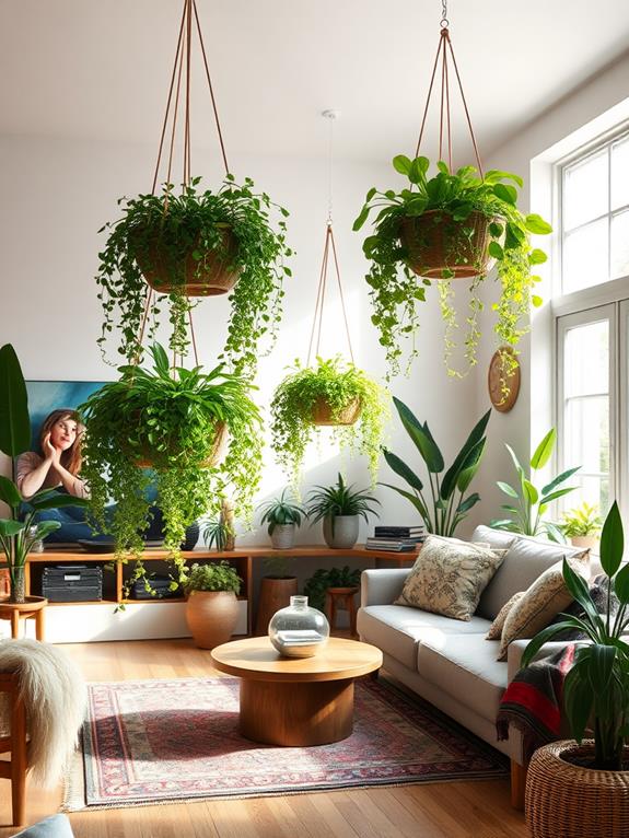 suspended plant holder solutions