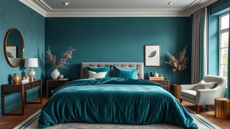 teal bedroom inspiration collection