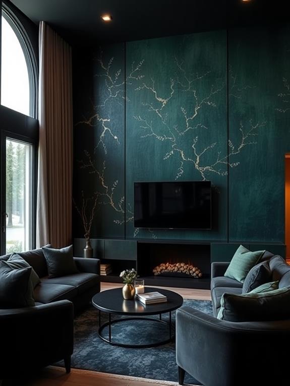 textured accent wall designs