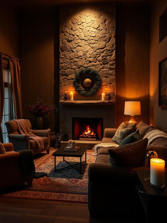 warm inviting comfortable space