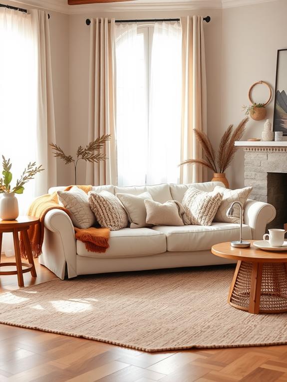 warm neutrals create harmony