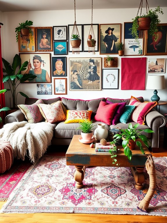 bohemian style home decor