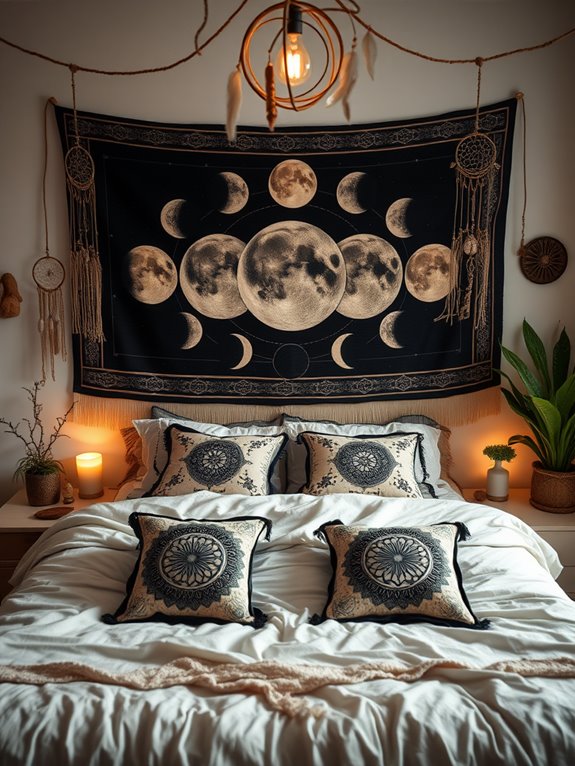 celestial lunar design accents