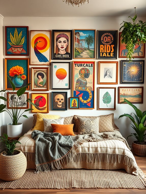 creative home decor display