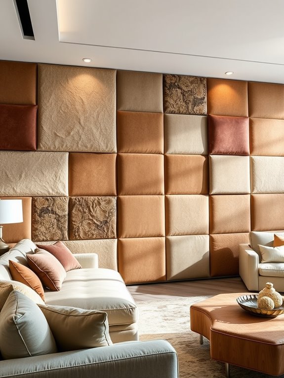 decorative fabric wall panels