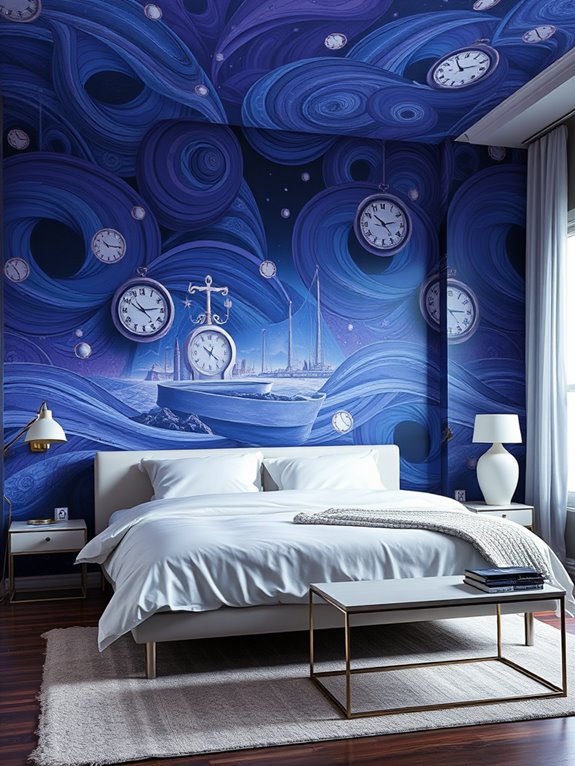 dreamlike patterned wall designs