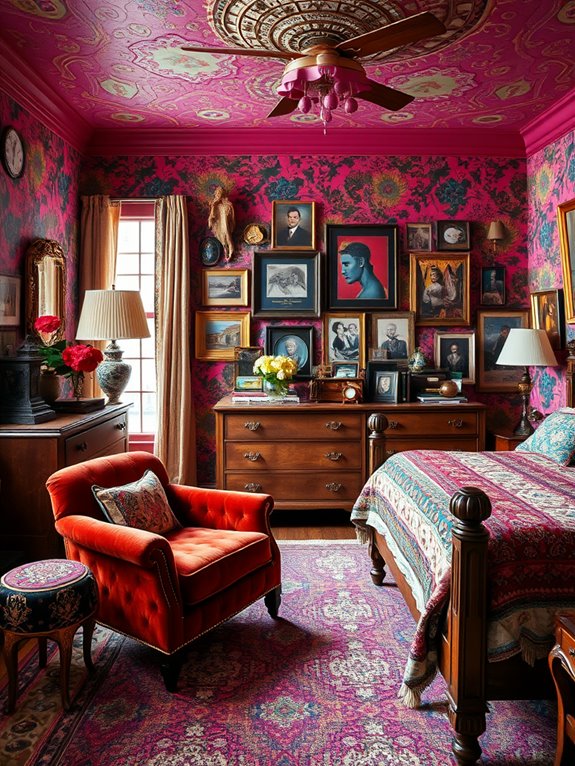 eclectic antique home decor